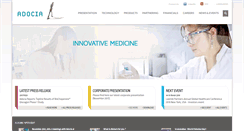 Desktop Screenshot of adocia.com